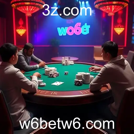 Explorando as Salas de Poker em w6bet: Diversão e Estratégia